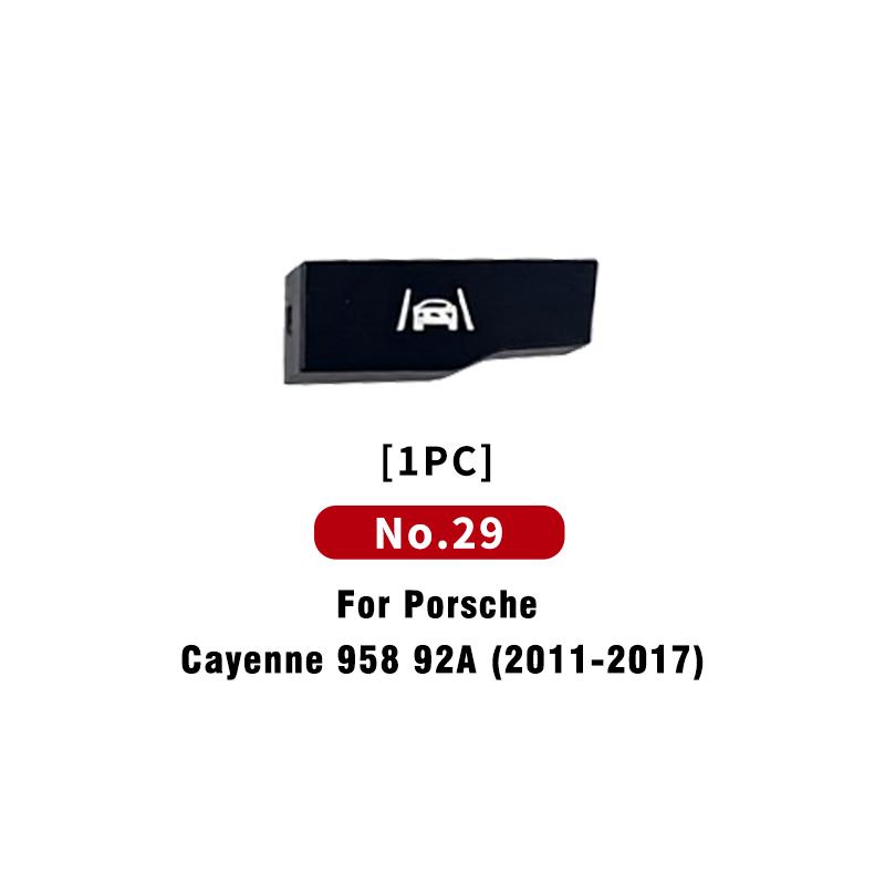 Multi Function Air Conditioning AC Button Keys for Porsche Cayenne 958 Macan 95B Car Interior Central Control Function Buttons