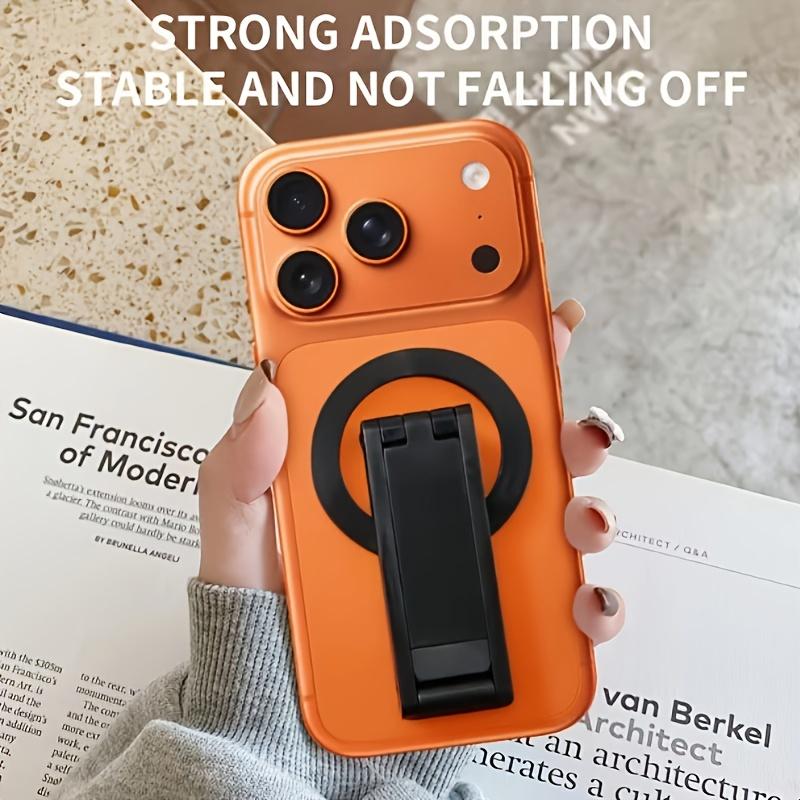 Pocket-friendly Magnetic Phone Holder, Multi-functional Photography Tool, Universal Magnetic Tripod for Desktop Support