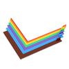 7pcs Paper Crafting Alignment Guides Color Coded Scrapbook Alignment Guides Tools with Storage Case for Card Making DIY