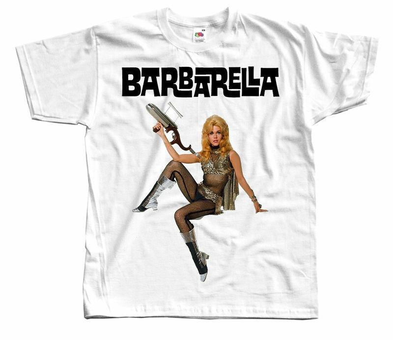 

Barbarella V3 Movie Poster 1968 Unisex T-Shirt Purple s
