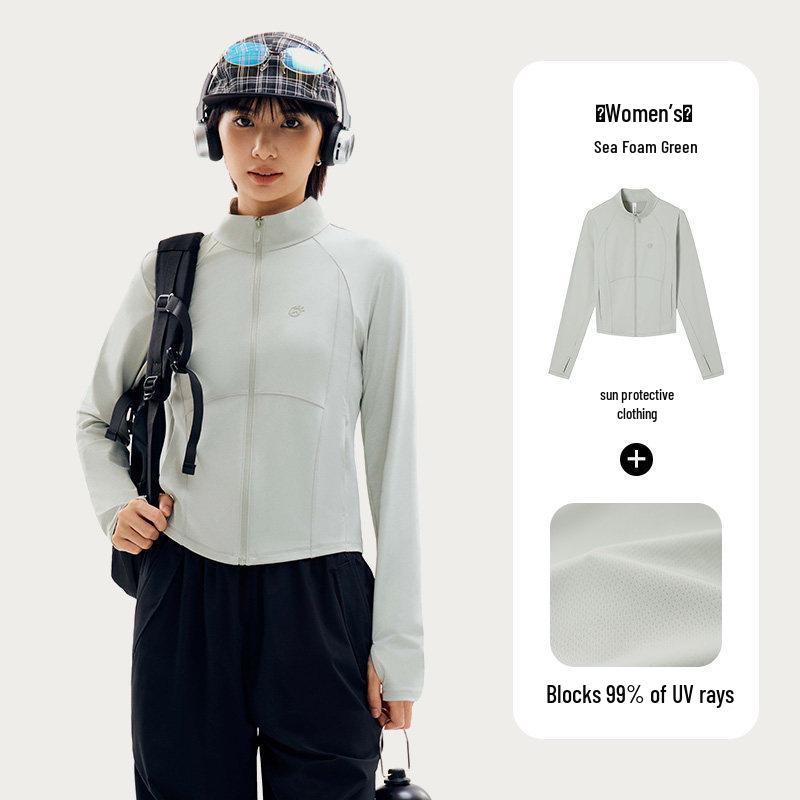 Tantuo Women s Outdoor Slim Fit UPF 100+ Cooling Sun Protection Jacket M