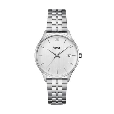 Cluse Watch Minuit Date White Silver Metal Bracelet CW14303 [CLUSE] Women's [Minuit]