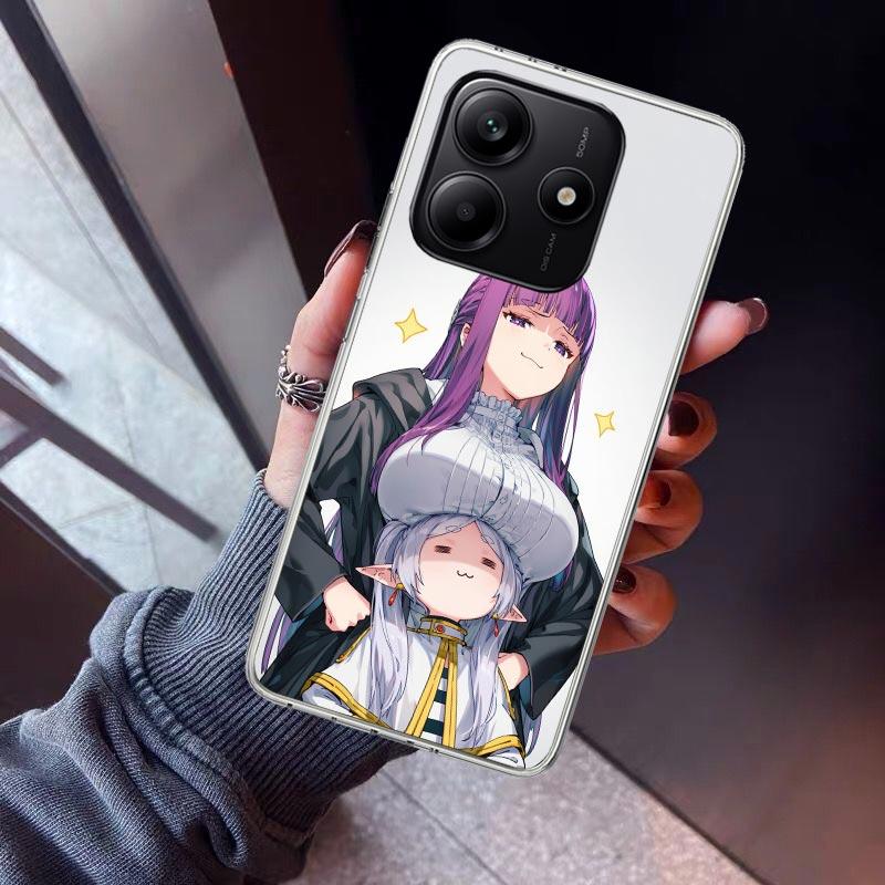 Frieren Beyond Journeys End Phone Case For Xiaomi Redmi Note 10 11 12 13 14 15 Pro Plus 11S 12S 14S 11T 11E 10S Soft TPU Back Co