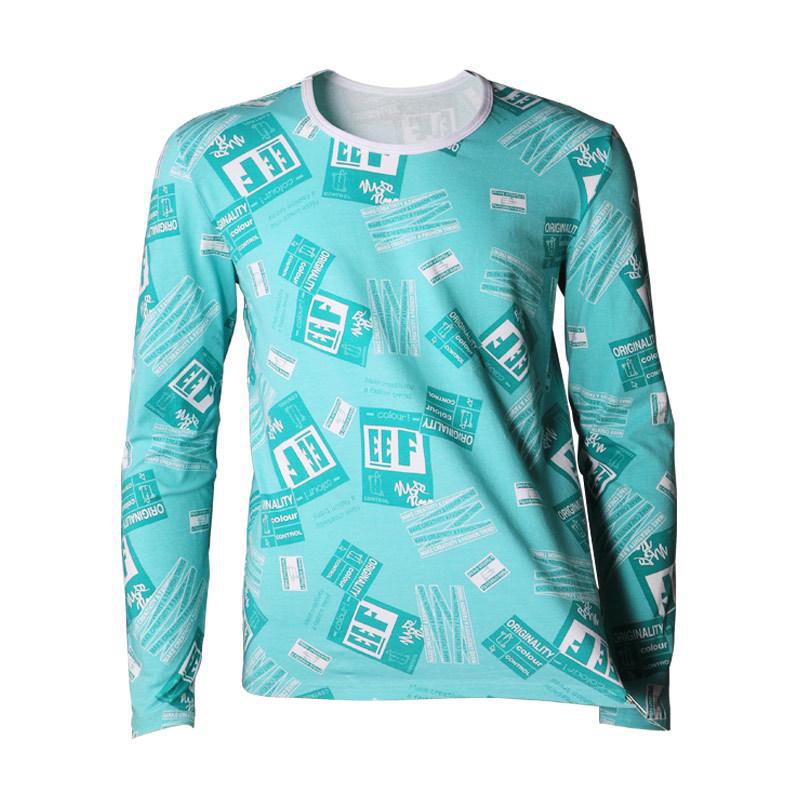Men's Thermal Round Neck Cotton Sweater and Pants Set