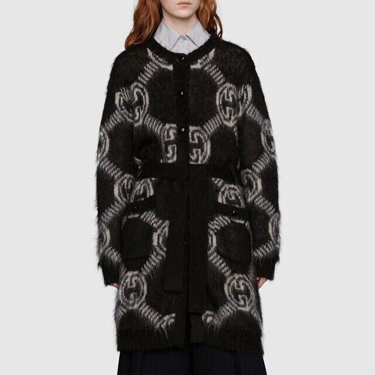 Gucci Knitwear Women's Black V Neck Moderate 678835-XKB6K-1289