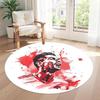 Cristiano Ronaldo Round Area Rug Perfect for Entryway Foyer Living Rooms Decorate room Antislip Round Carpet Office home decor