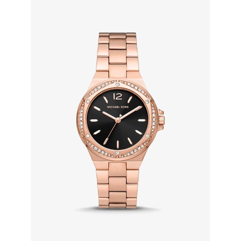 

Часы Michael Kors Lennox с паве, покрытие из розового золота, MK7233 розового золота