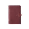 Genuine Leather A5 Business Planner Binder - Retro Style