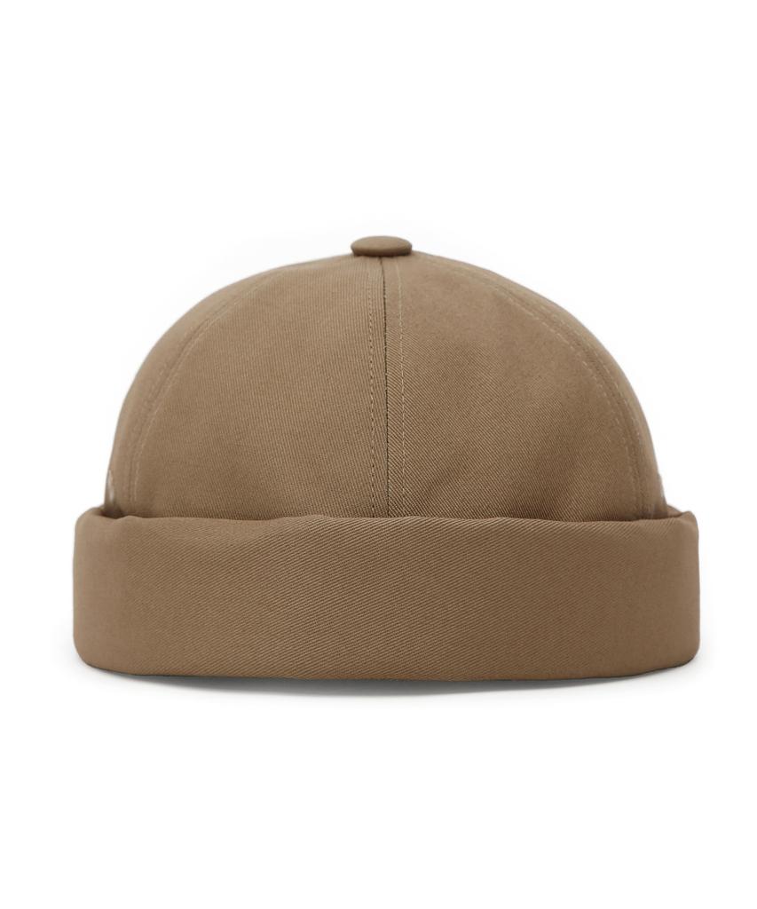 Eondeokeonteulol Four Seasons Cotton Basic Adjustable Brimless Watch Cap Unisex Beanie Hat Mold Cap / Twill Cotton / Combat / Desert