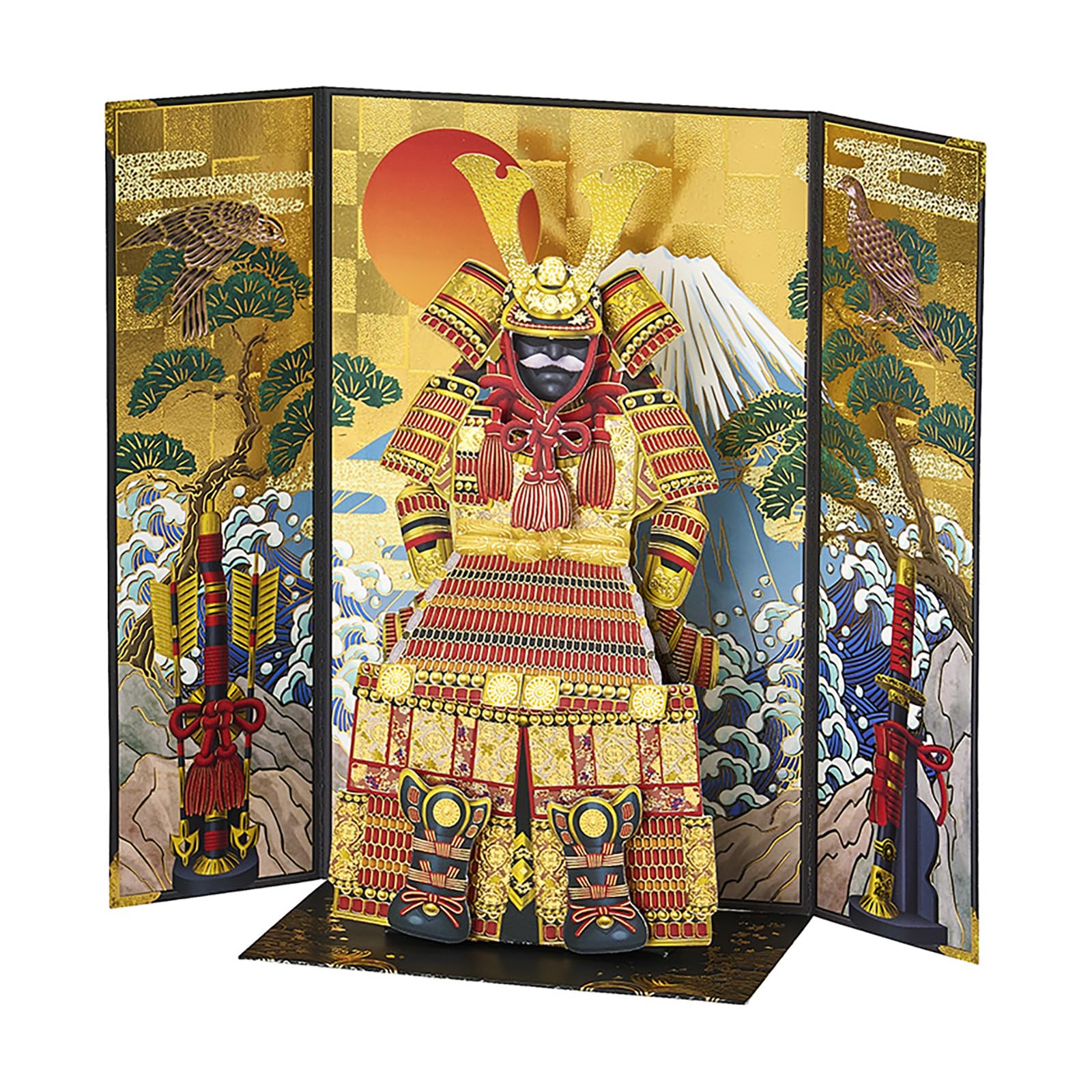 Sanrio Christmas Message Card Japanese Style Armor Decoration JXJ 14-5 239119