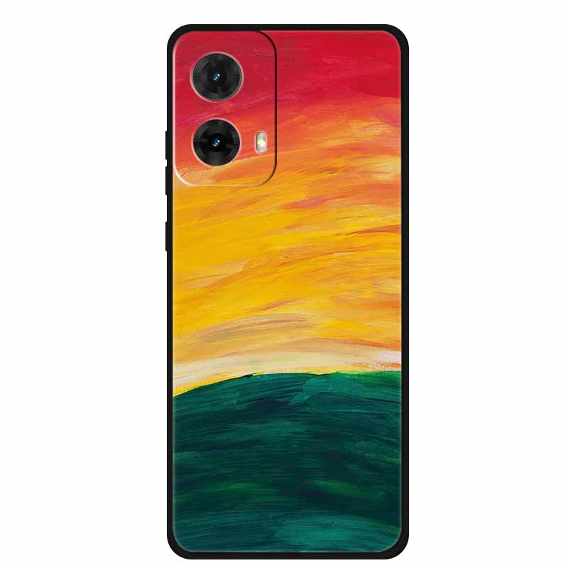 6.67"For Moto G85 5G Case Marble Soft Silicone Bumper Phone Back Cover For Motorola Moto G85 XT2427-3 TPU Capa MotoG85 G 85 Case