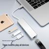RJ45 + USB 2.0 Hub Network Card with Gigabit Support