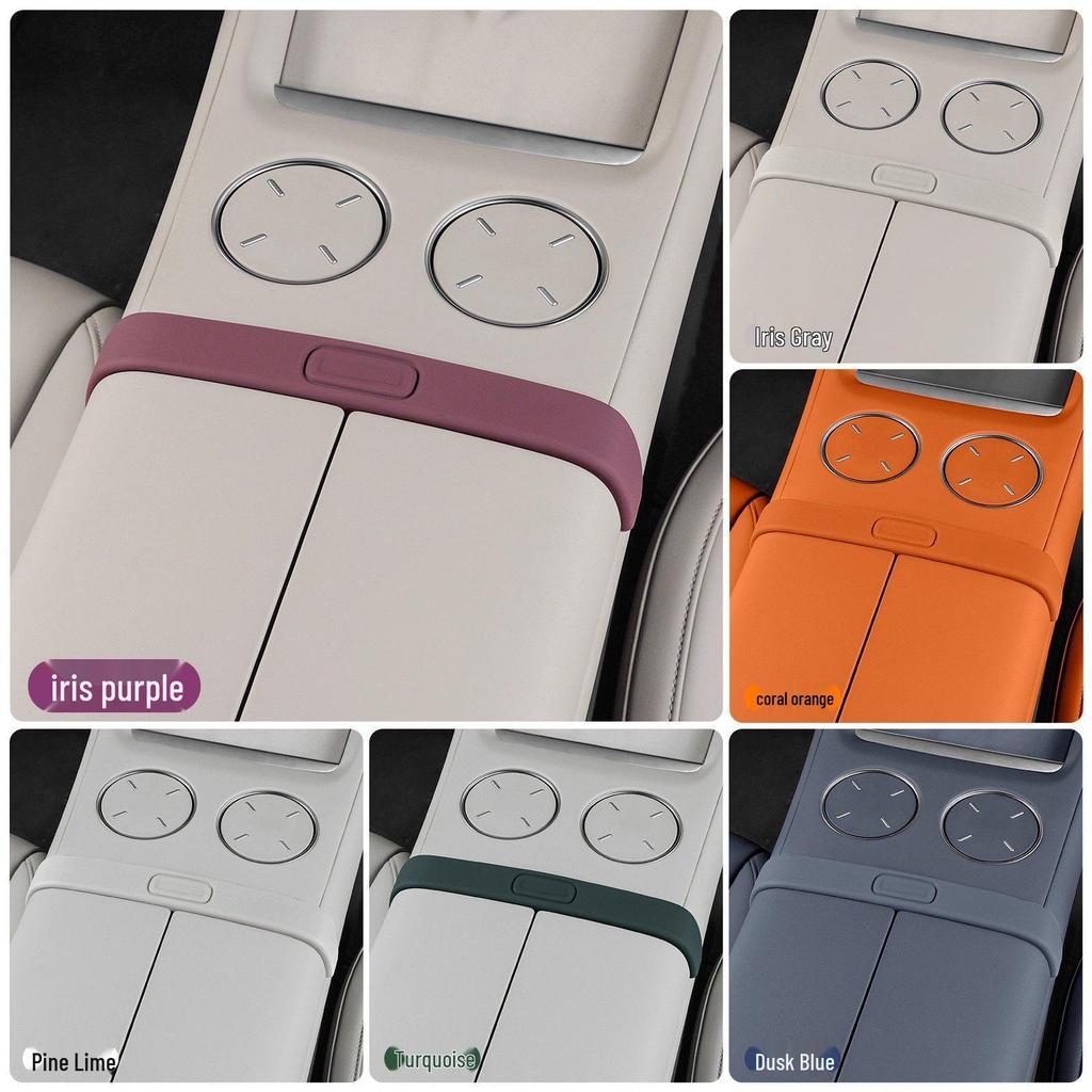 Silicone Protective Pad for YU7 Center Console Armrest Box Button
