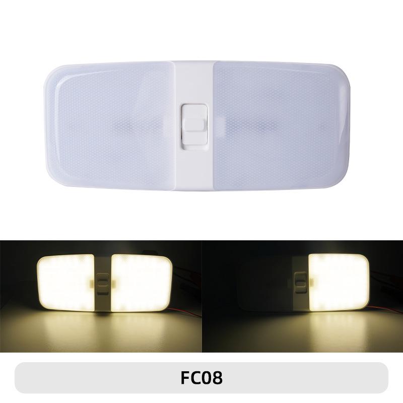 Dual-Color RV LED Interior Light: Roof, Reading, and Truck Cabin Compatible