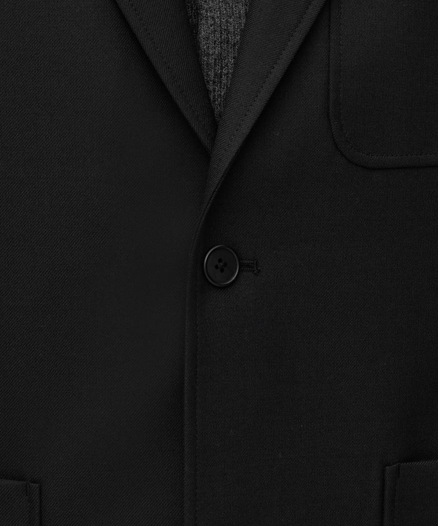 MUSINSA STANDARD [City Workers] Wool Blend Blazer [Black]