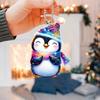 Cute Acrylic Penguin Hanging Ornament For Car Interior Decoration In Cartoon Style