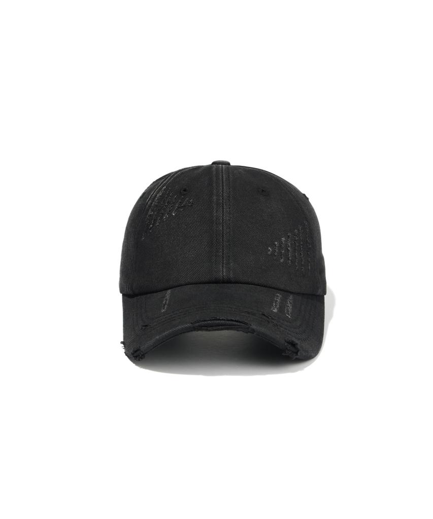Gicheol Damaged Ballcap (Black)