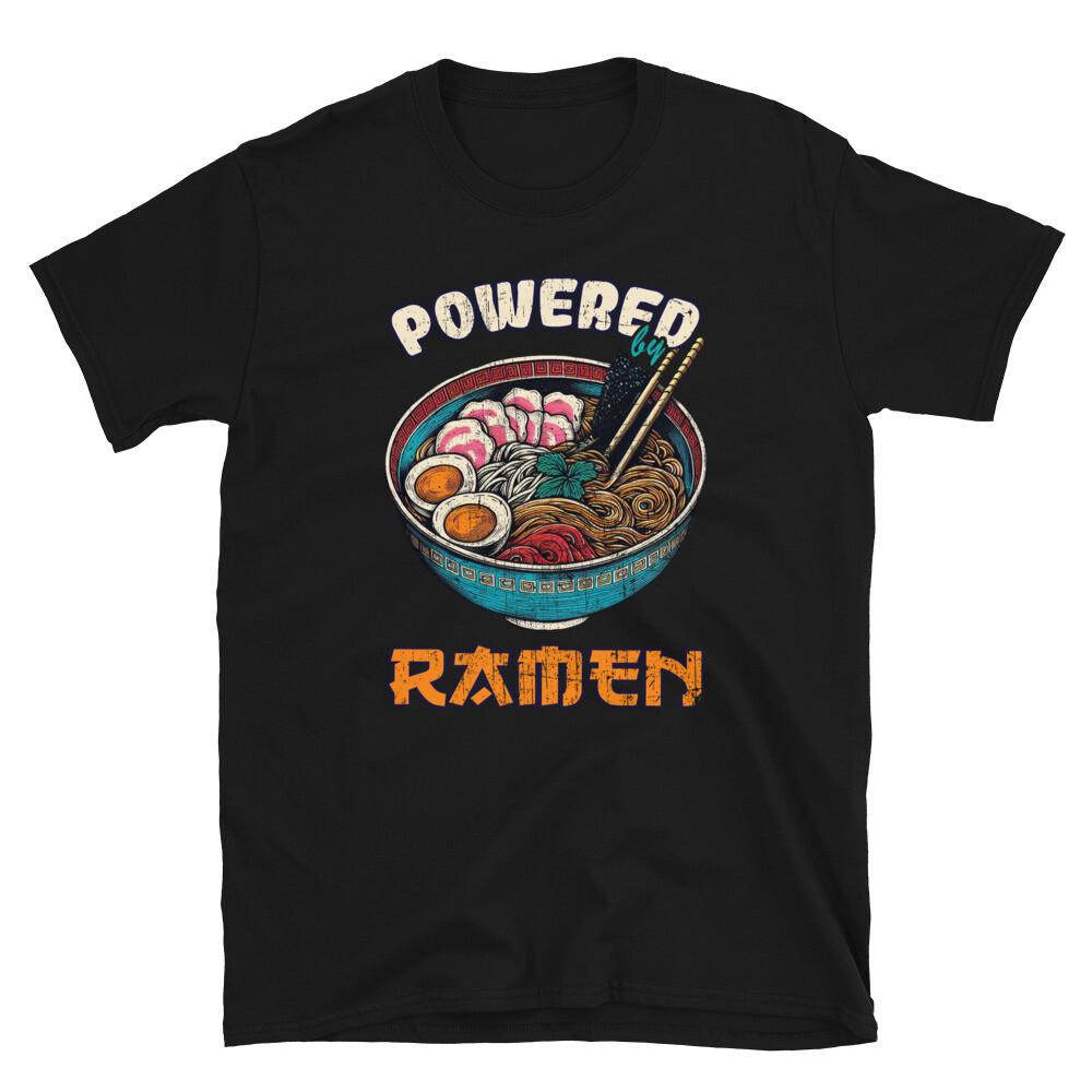 Powered by Ramen Japanese T-Shirt Unisex T-Shirt M
