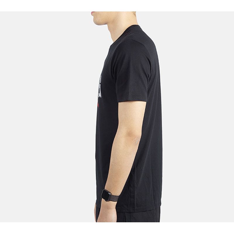 Jordan Air Beijing City Basketball Short Sleeve T-Shirt Men Tops Black BV6640-010