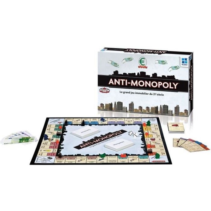 MEGABLEU Jeu De Plateau Anti-monopoly