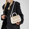 Fashionable Medium Sized Square Handbag For Women With Stylish Pu Material