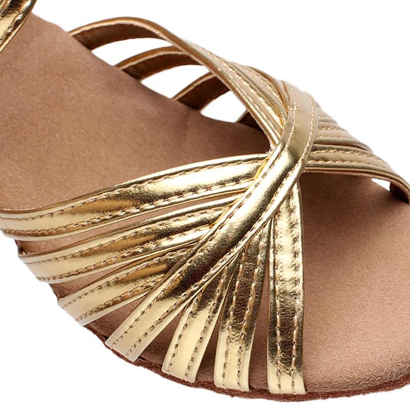 Summer Latin Dance Shoes Ladies Salsa Tango Ballroom Party Blue Girls Sandals High Heel Jazz Sneakers Wedding Shoes