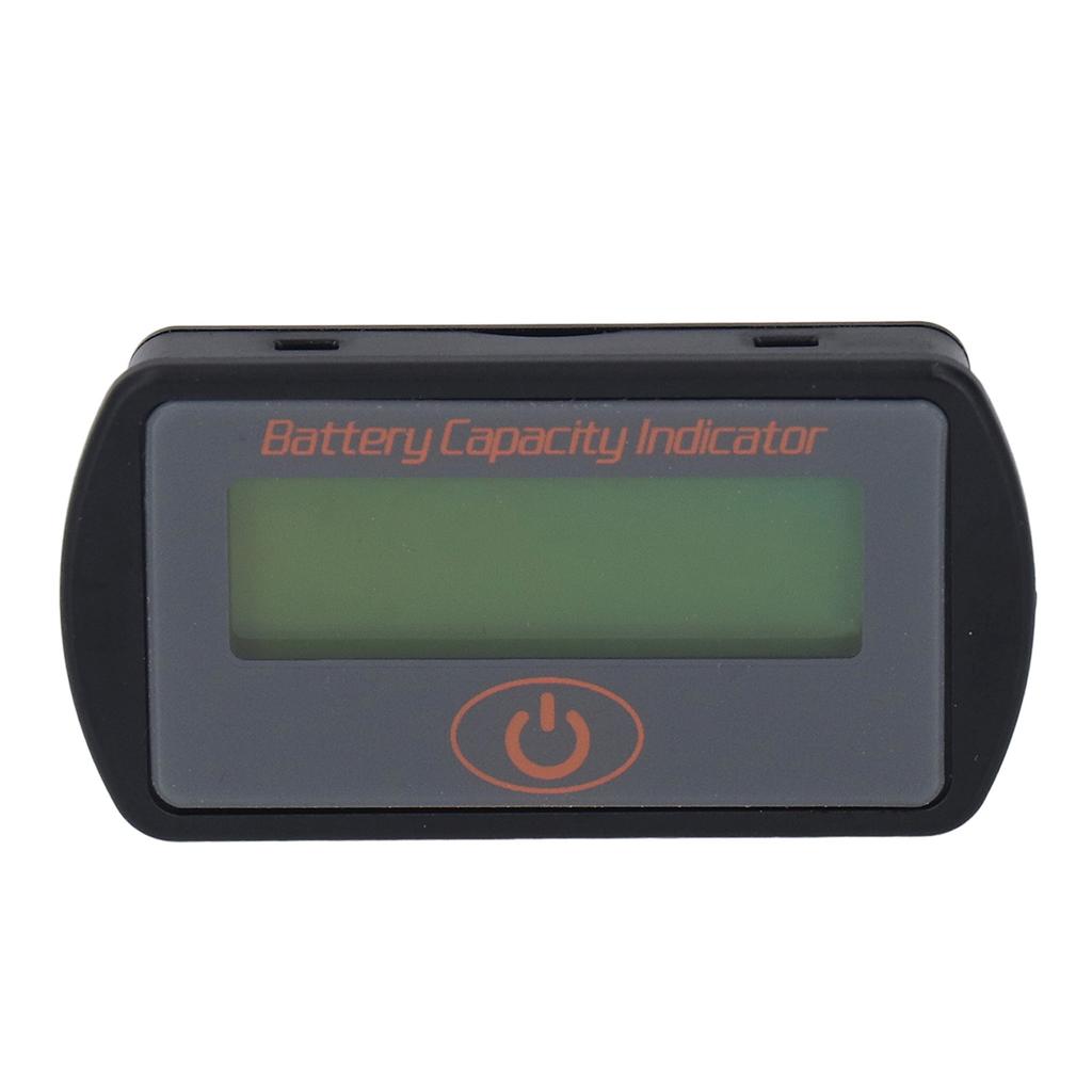 Battery Meter Waterproof Lithium Battery Power Display Panel Capacity Voltage Indicator Monitor for RV Vehicle 2 Series