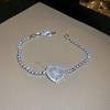 European & American Rhinestone Round Buckle Retro Bracelet – Korean Ins Niche Design, Light Luxury for Women