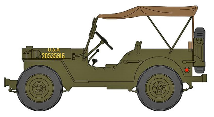 

HOBBY MASTER военный грузовик тонн Douglas MacArthur готовое изделие 1/72 1/4