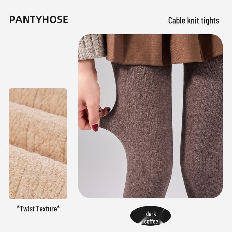 

Однотонные женские чулки в стиле ретро: Теплые, Утягивающие, Колготки Микро-Давления для Осени и Зимы. One Size