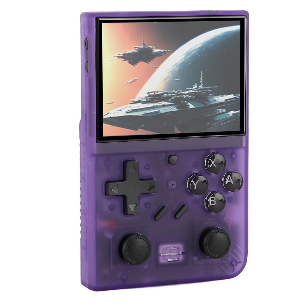 Handheld Retro Game Console 3.5 Inch IPS Screen Open Source Portable Video Game Console with Dual 3D Joysticks 64GB