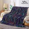 Multicolor Triangle Flannel Blanket Warm Soft Halloween Christmas Decorative Couch Warm Cozy All-Season Gift