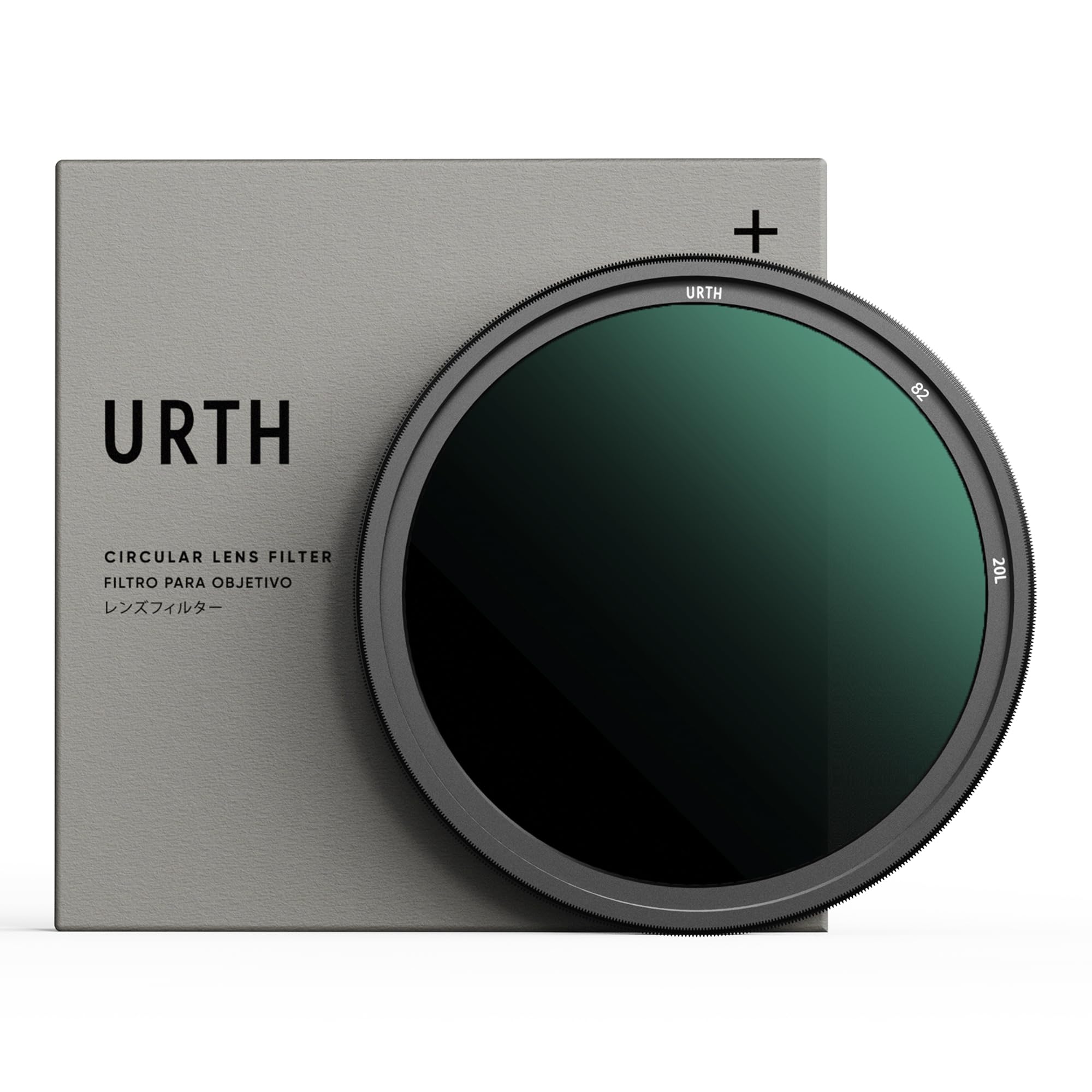 

Urth 82мм Змінний Регульований ND Світлофільтр ND8-128 (3-7 Стоп) (Плюс+)