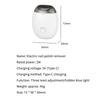 Electric Nail Filer Rechargeable Fingernail Polisher With Light Automatic Electric Nail Clipper For Nail Care And Polishing