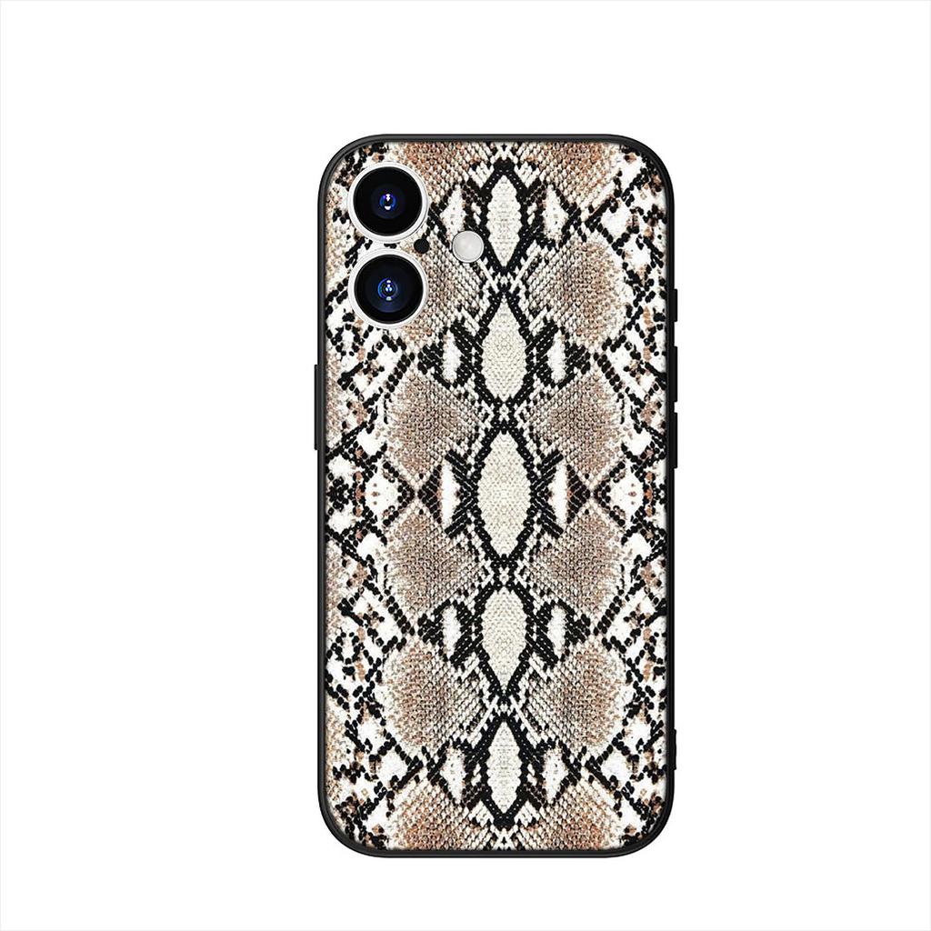 Leopard Cow Print Snake Cover Phone Case for OPPO A18 A16 A17 A38 A54 A40 A60 A80 A78 A79 A57 A55 A96 A15 A53