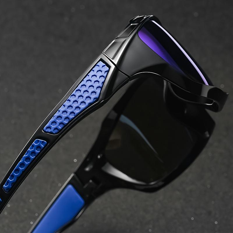 1Pc Colorful Lenses Outdoor Equipment Uv Protection Sunglasses Driving Sunglasses Suitable For Sports Fashionable Glasses Hiking