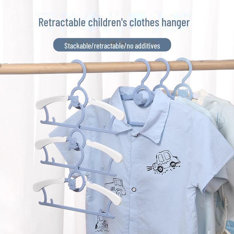 Children’s Telescopic Folding Clothes Hanger for Babies and Newborns