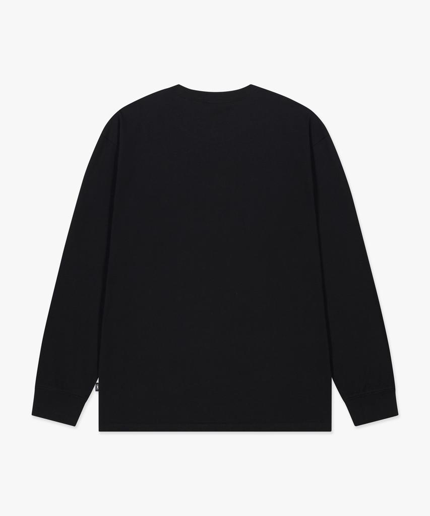 LMC Melting Bear Long Slv Tee Black