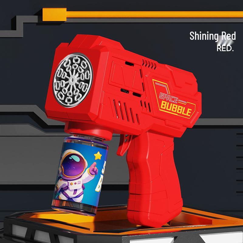 Automatic Space Bubble Gun - Luminous Handheld Toy for Kids