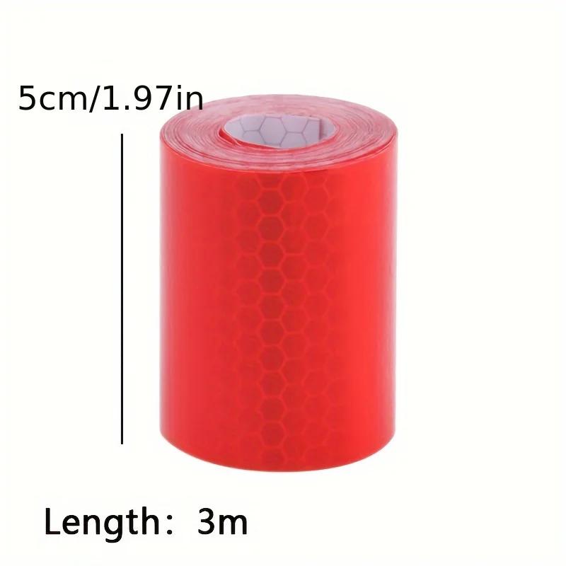 Car Reflective Tape Auto Safety Warning Sticker Reflector Protective Tape Strip Film for Trucks Auto Motorcycle Stickers