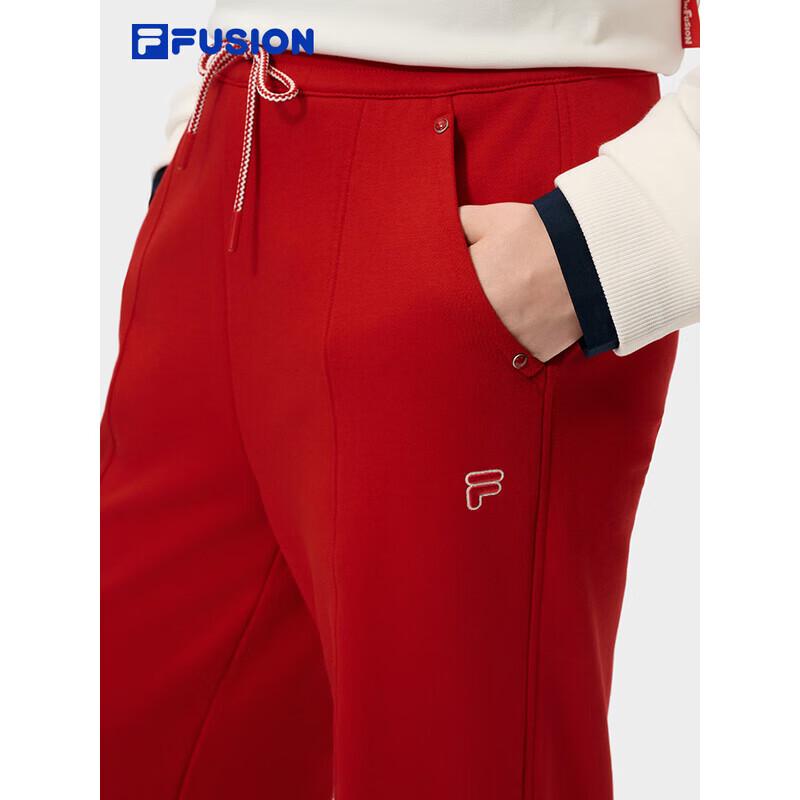 Fila FUSION Women's 2026 Spring Knit Straight-Leg Pants