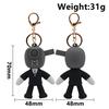Skibidi Toilet Titan Speakman Keychain Cameraman Tv Man Titan Clock Man Titan Drillman Backpack Decor Doll Pendant Decor Gifts
