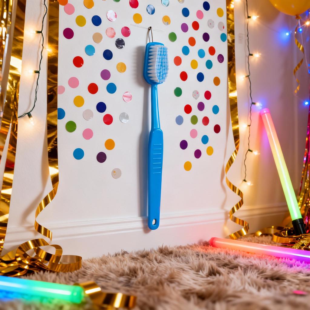 Huge Toothbrush Prop Large Giant Lightweight Toothbrush Party Decoration Photo Prop Cosplay Accessories Party Decoration