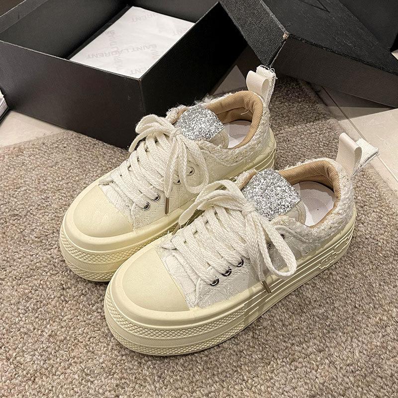 

Snow boots women s winter women s shoes new velvet cotton shoes women s thick-soled snow cotton winter shoes bread shoes 40 бежевий