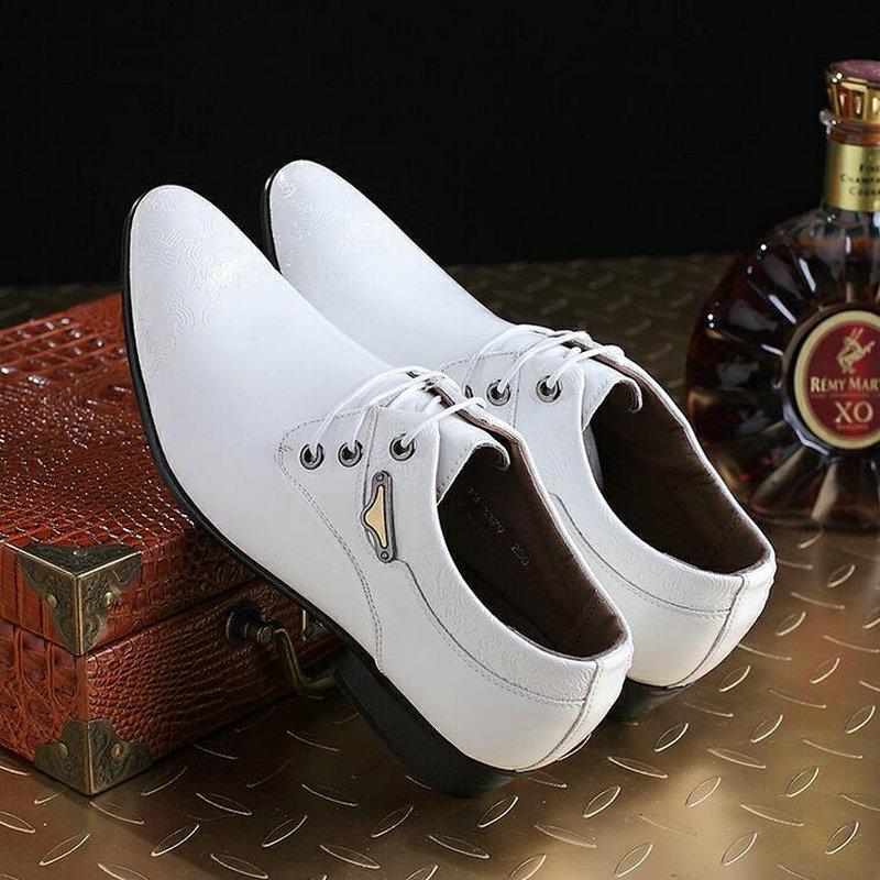 Herrenmode Hochzeitsschuhe Spitzschuh Kleiderschuhe Herren Lackschuhe Businessschuhe Schnürer Flats 756