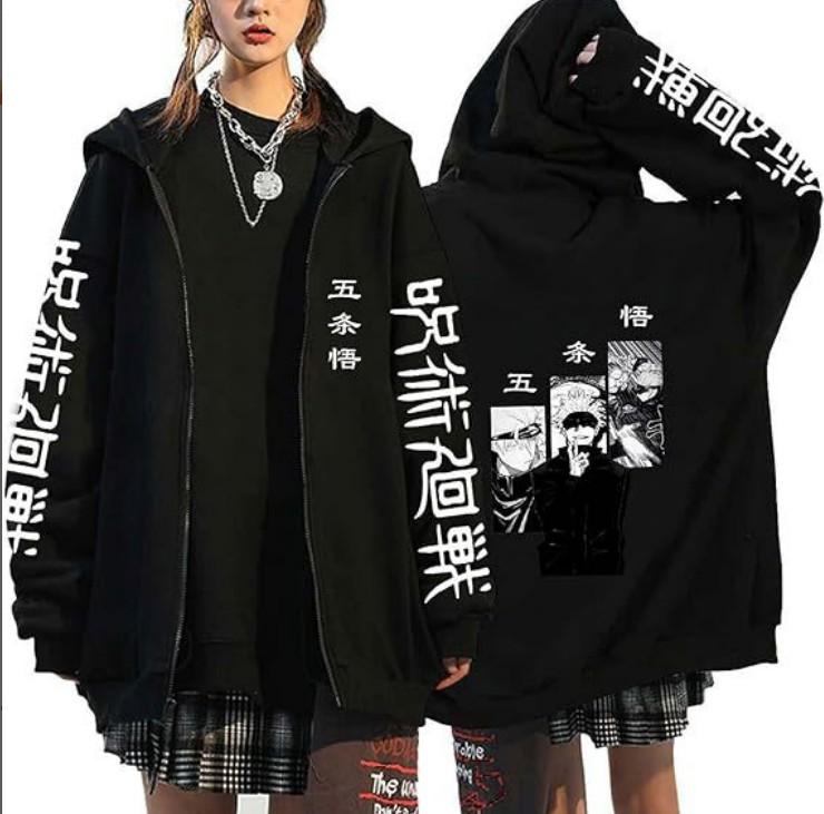 Anime Berserk Sword Legend Printed Zipper Hoodie for Men and Women, Casual Sportswear, Hoodie and Top