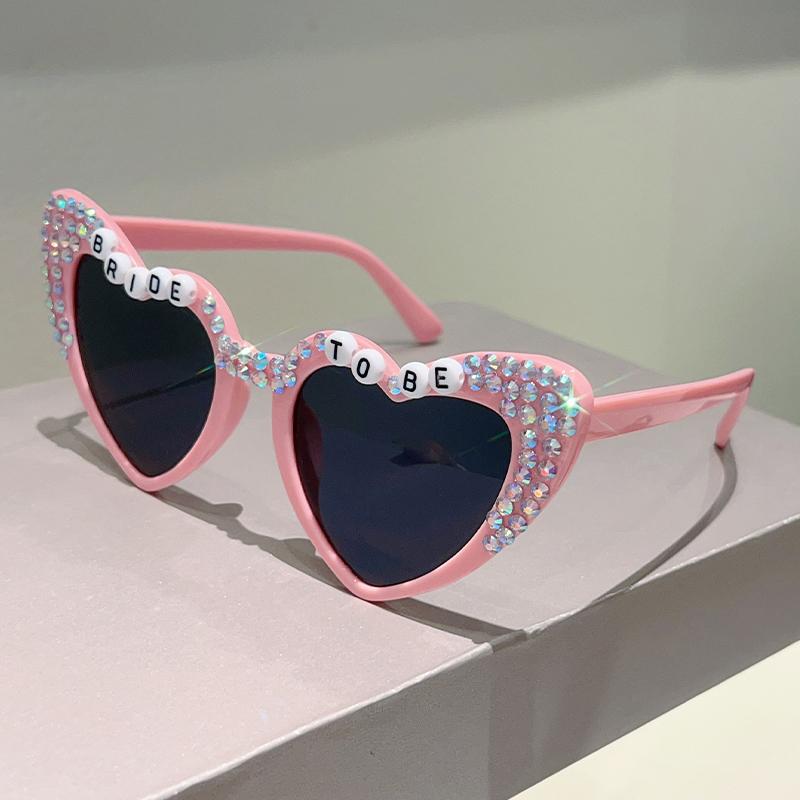 Fashion Candy Color Shades with Crystal Shiny Retro Rimless Star Women Ins Brand Design Sunglasses Chic Beach Sun Glasses