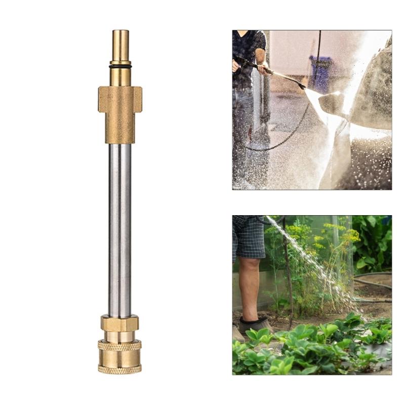 Replacement for Pressure Washer Guns Adapter 1/4inch Quick Connectors Snow Foam Lances Water Guns Adapter Accessories