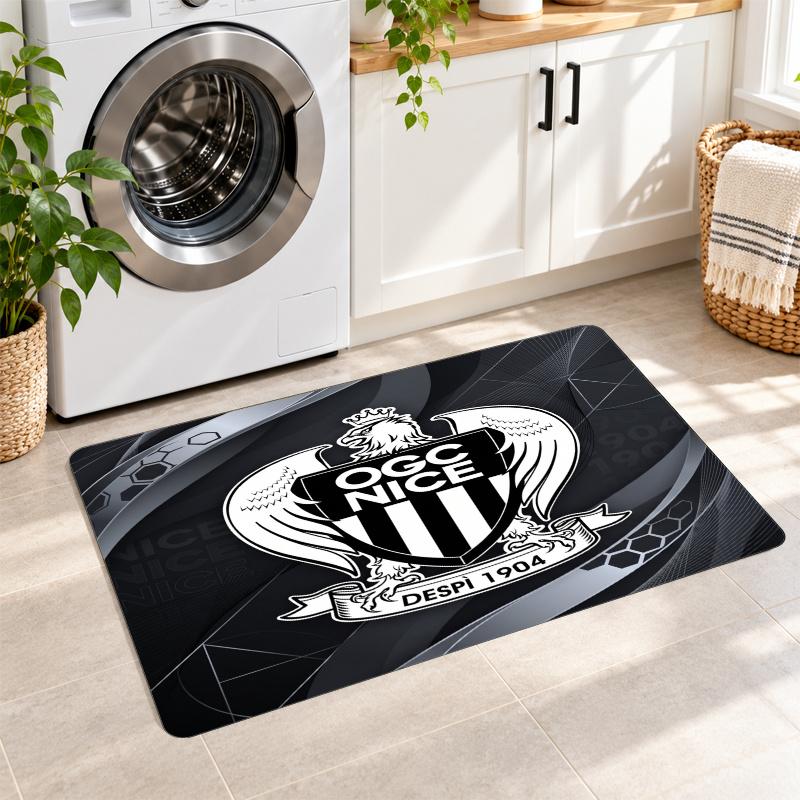 Flannel Kitchen Mat OGC Nice FC Soft Area Rug Non Slip Floor Carpet Home Decoration