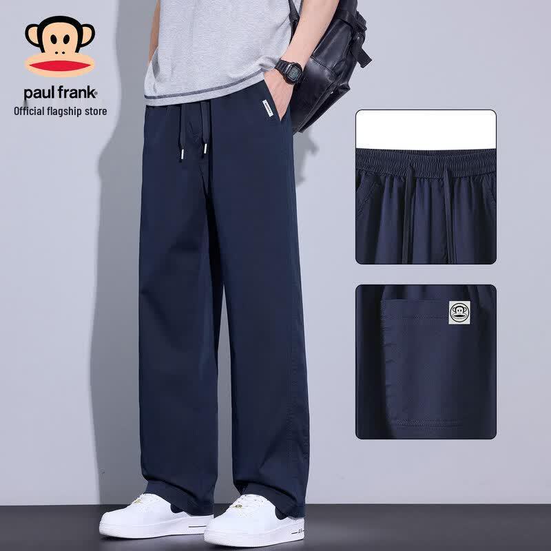 Paul Frank Men's Loose Fit Straight-Leg Athletic Casual Pants